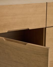 Dressoir ARELIDA - Lichtbruin eikenhout KAV M00191MO11