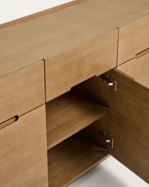 Dressoir ARELIDA - Lichtbruin eikenhout KAV M00191MO11
