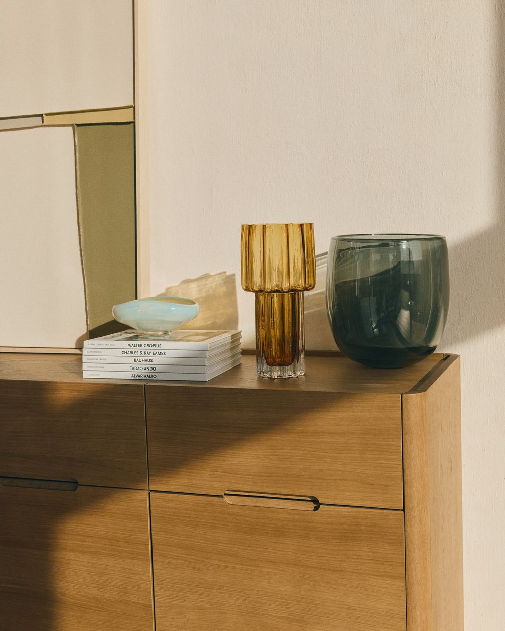 Dressoir ARELIDA - Lichtbruin eikenhout KAV M00191MO11