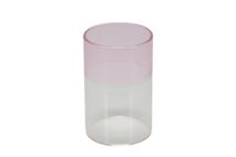 Set van 2 glazen CRUSE - Transparant/Roze ART 707348