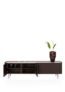 Tv-meubel MODESTO - Hout / steenlook XOO 56638-CLA