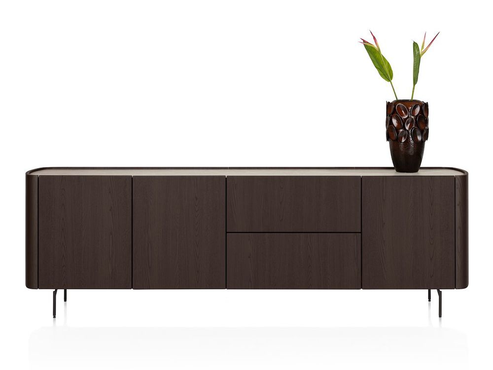 Dressoir MODESTO - Hout / steenlook XOO 56635-CLA