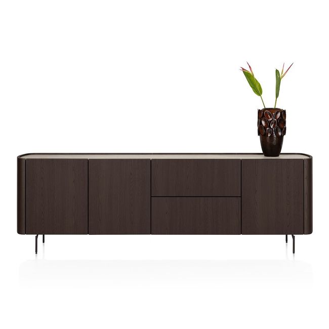 Dressoir MODESTO - Hout / steenlook