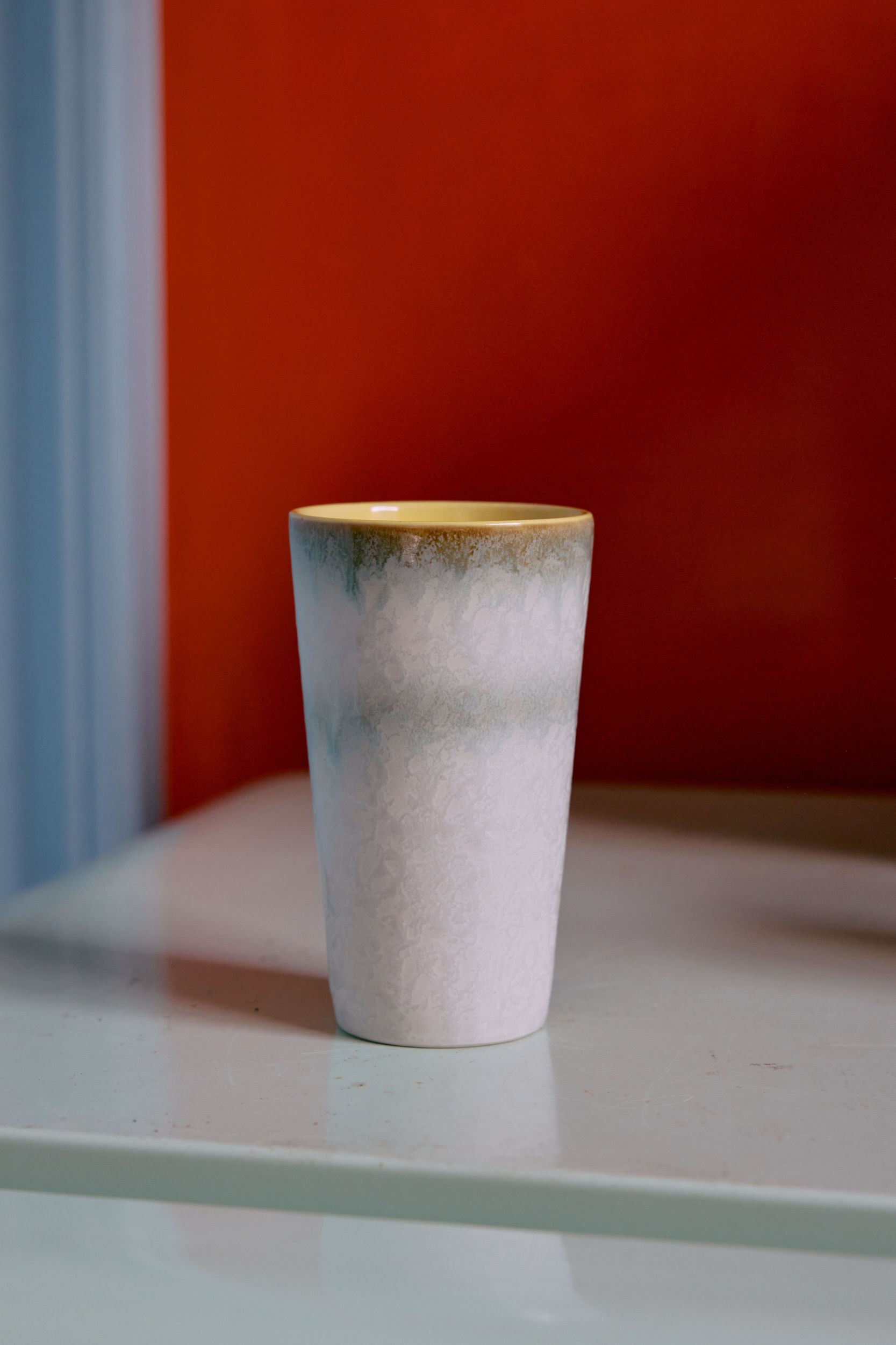 Latte-mok 70S CERAMICS - Blauw