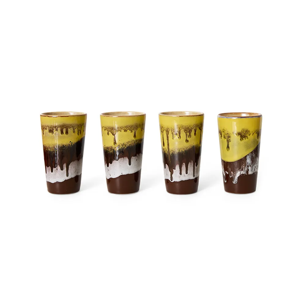 Latte-mok 70S CERAMICS - Wit HKI KST0030