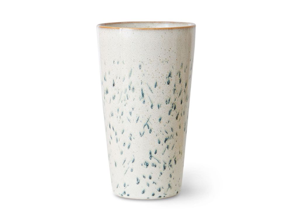 Latte-mok 70S CERAMICS - Wit HKI KST0031