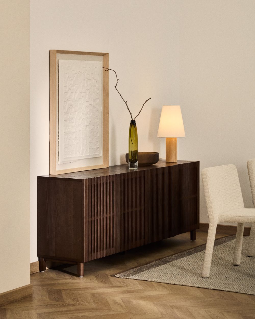 Dressoir BEYLA - Essenhout/Notelaar KAV M00053MF09