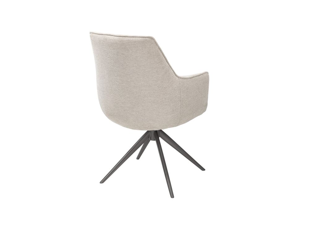 Draaibare armstoel THEO - Saliegroen HEH 55379-BEI