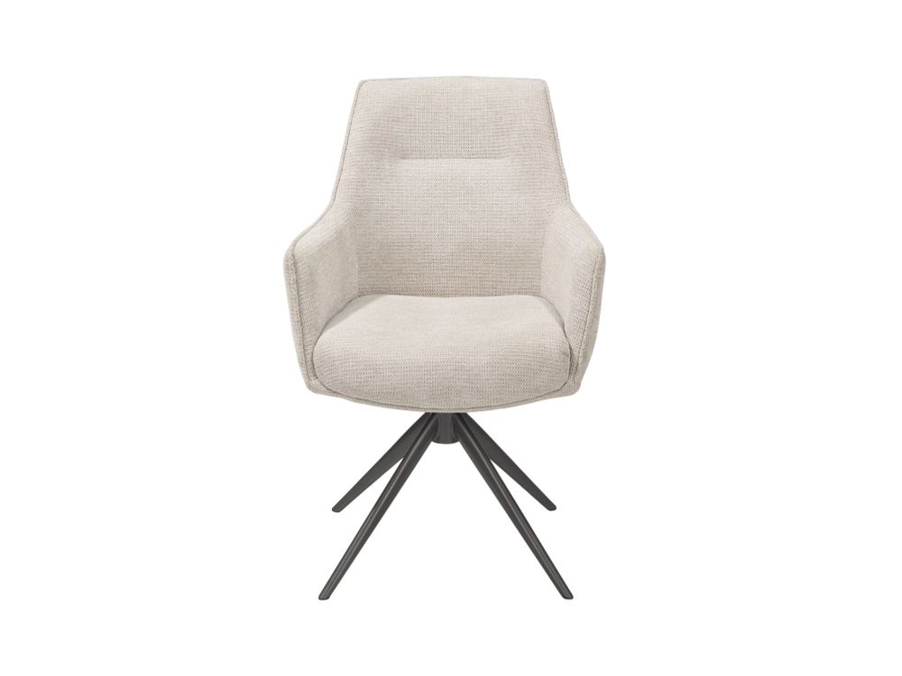 Draaibare armstoel THEO - Saliegroen HEH 55379-BEI