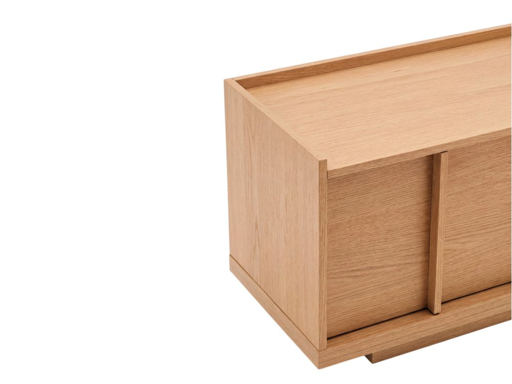 Tv-meubel ONIX - Eikenfineer KAV M00245MO12