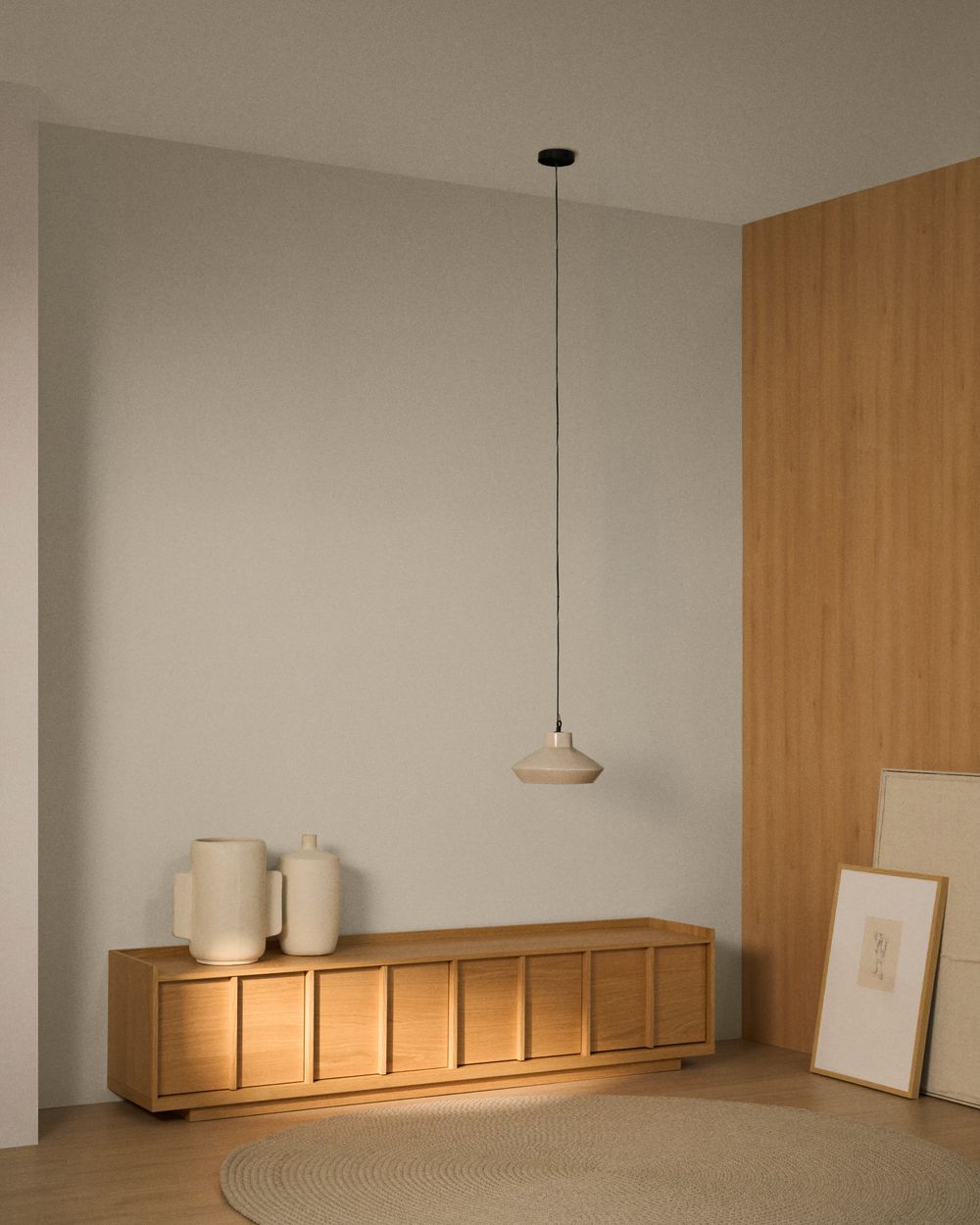 Tv-meubel ONIX - Eikenfineer KAV M00245MO12