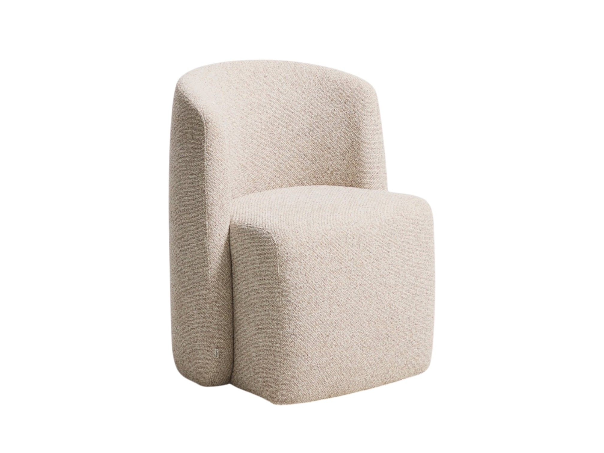 Eetkamerstoel CORVENA - Beige stof KAV C00392FA12