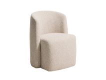Eetkamerstoel CORVENA - Beige stof KAV C00392FA12