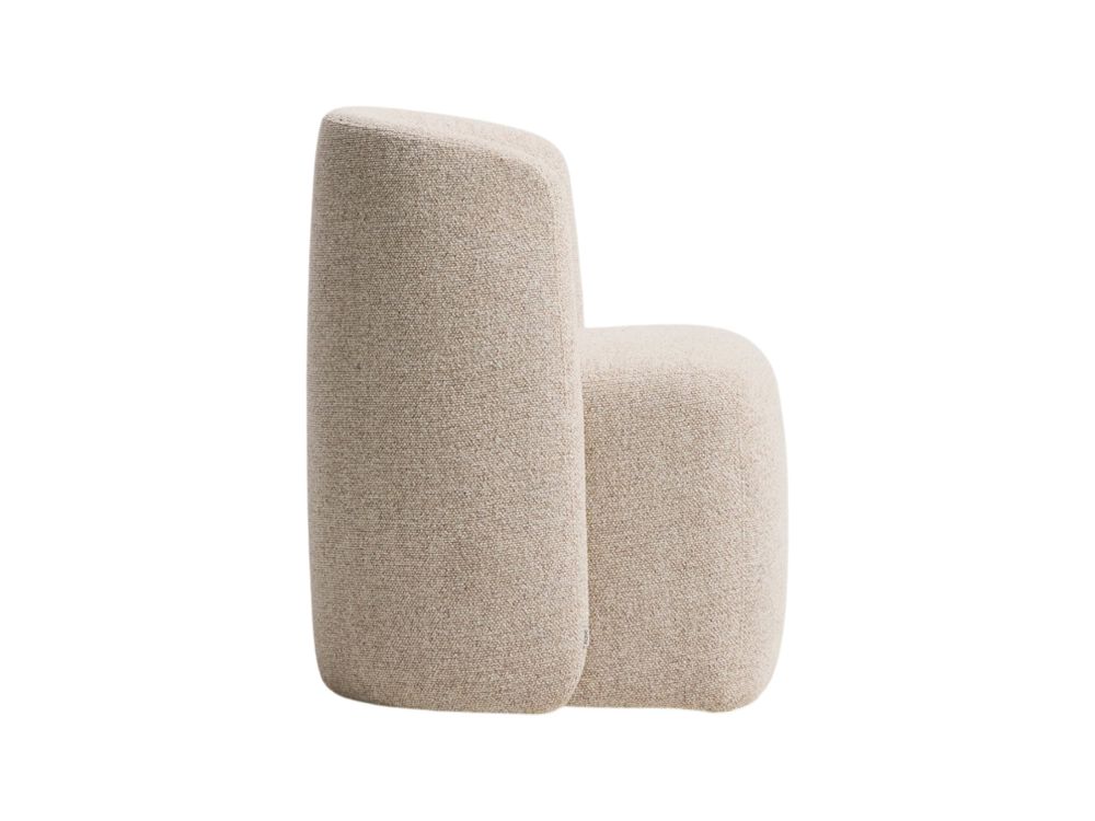 Eetkamerstoel CORVENA - Beige stof KAV C00392FA12