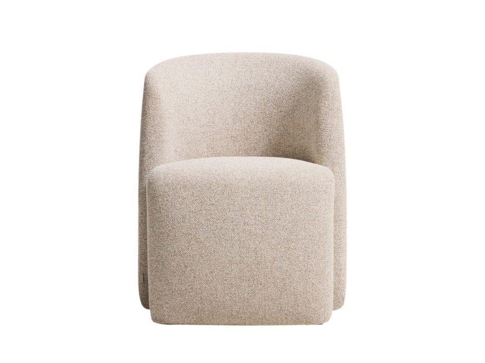 Eetkamerstoel CORVENA - Beige stof KAV C00392FA12