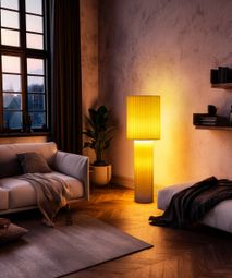 Vloerlamp RENATE - Beige linnen ETH 05-VL8227-59