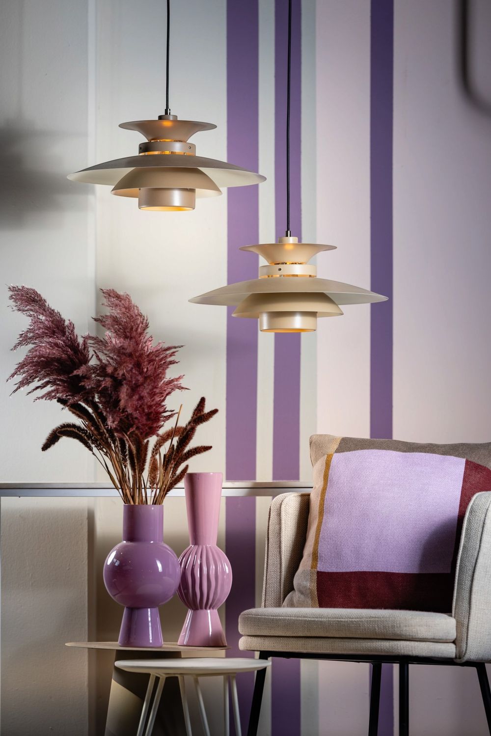 Hanglamp POTENZA - Beige ETH 05-HL4093-59