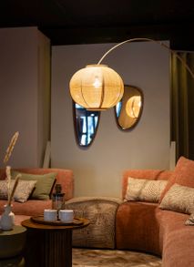 Booglamp MEANDER - Beige ETH 05-VL8282-59
