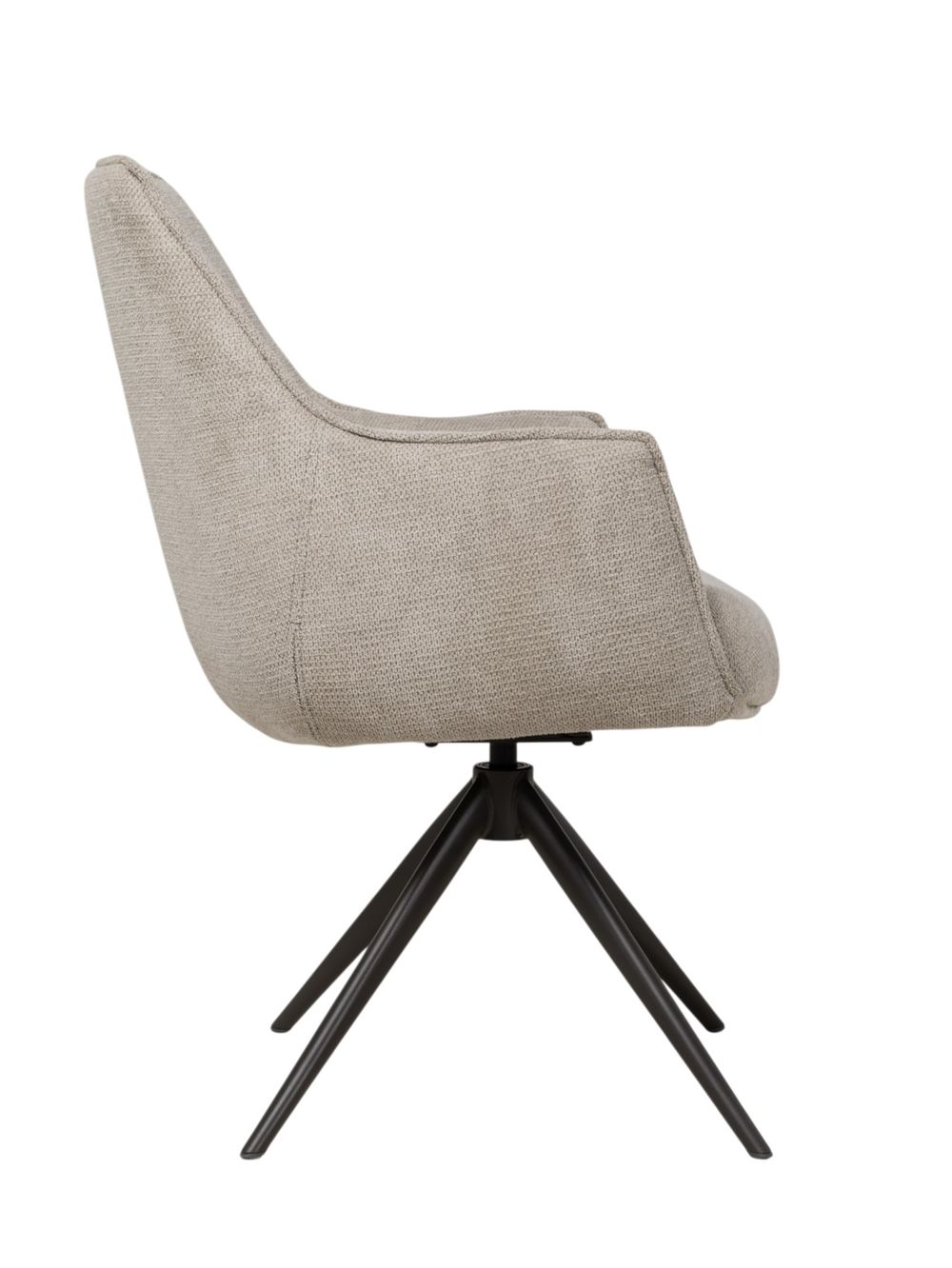 Draaibare armstoel met kantelfunctie THEO - Beige HEH 55478-1-VB-GR
