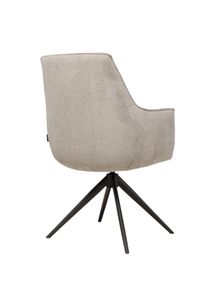 Draaibare armstoel met kantelfunctie THEO - Beige HEH 55478-1-VB-GR