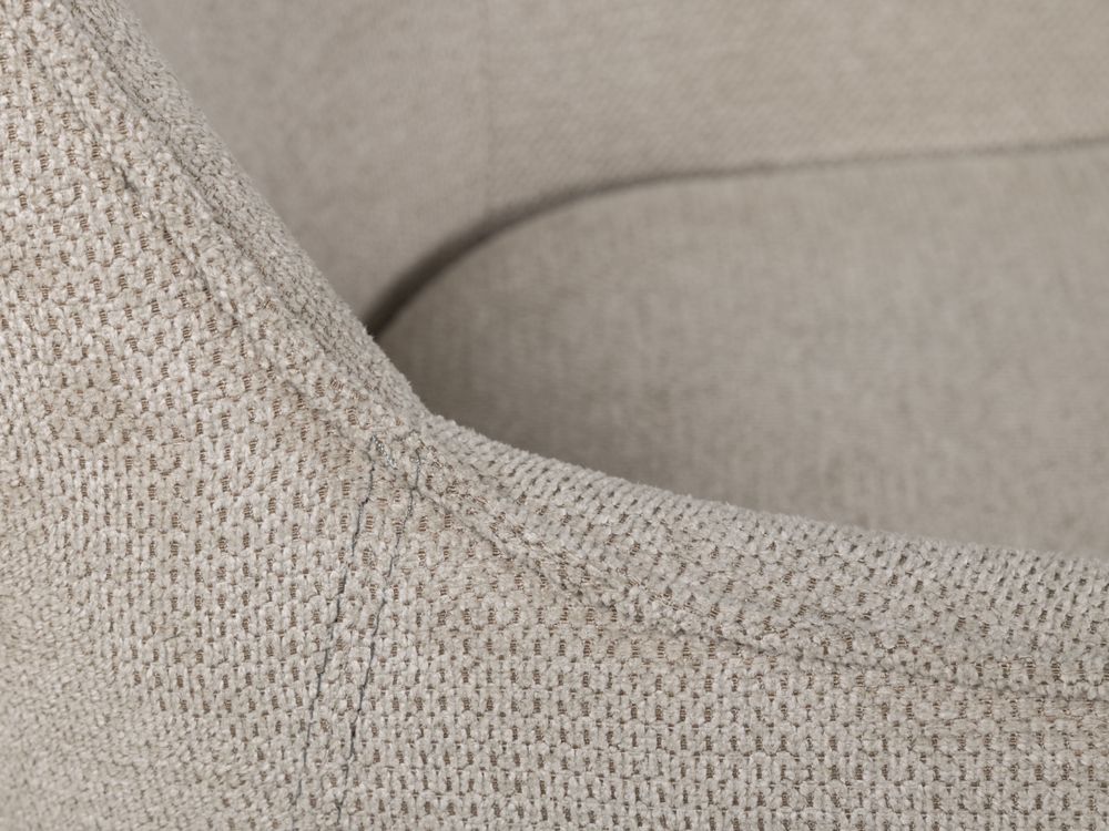 Draaibare armstoel met kantelfunctie THEO - Beige HEH 55478-1-VB-GR