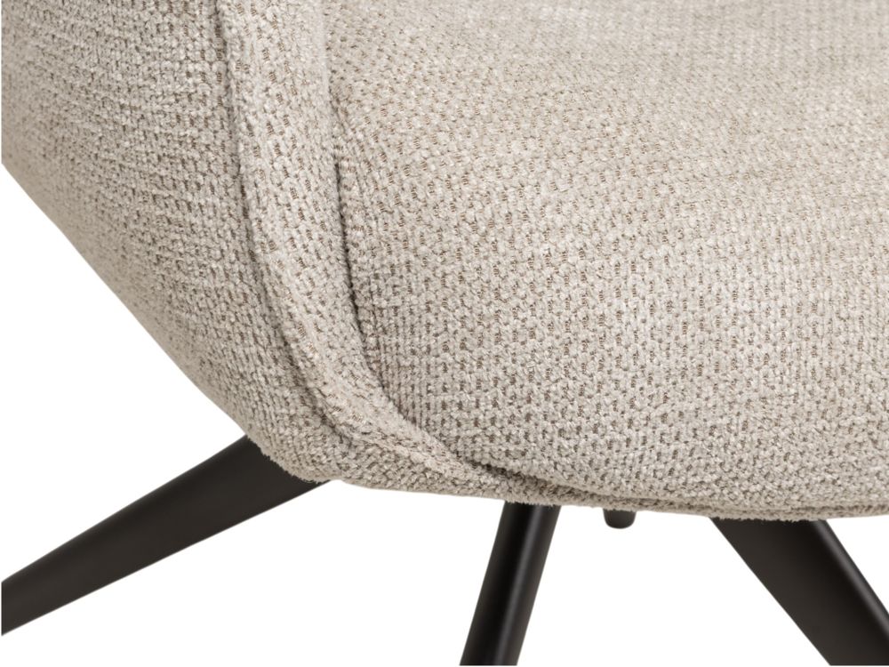 Draaibare armstoel met kantelfunctie THEO - Beige HEH 55478-1-VB-GR