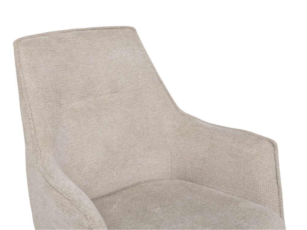 Draaibare armstoel met kantelfunctie THEO - Beige HEH 55478-1-VB-GR