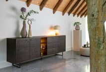 Dressoir MOGAN - Basalt eikenfineer HEH 56725-BAS