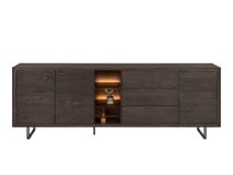 Dressoir MOGAN - Basalt eikenfineer HEH 56725-BAS