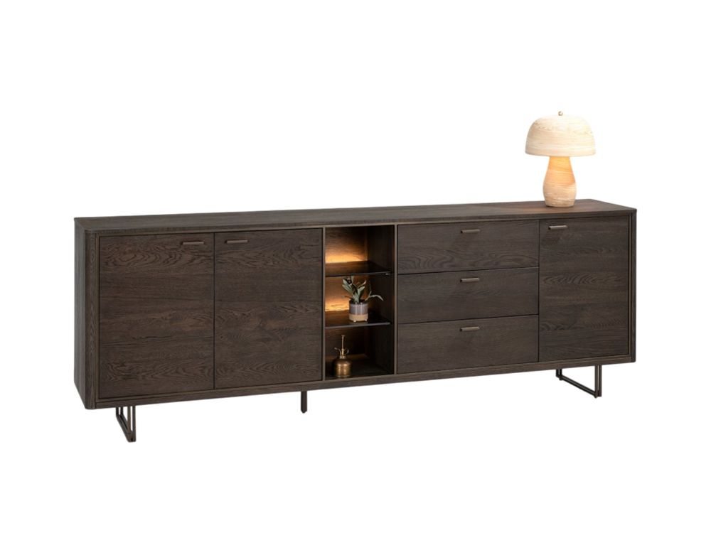 Dressoir MOGAN - Basalt eikenfineer HEH 56725-BAS
