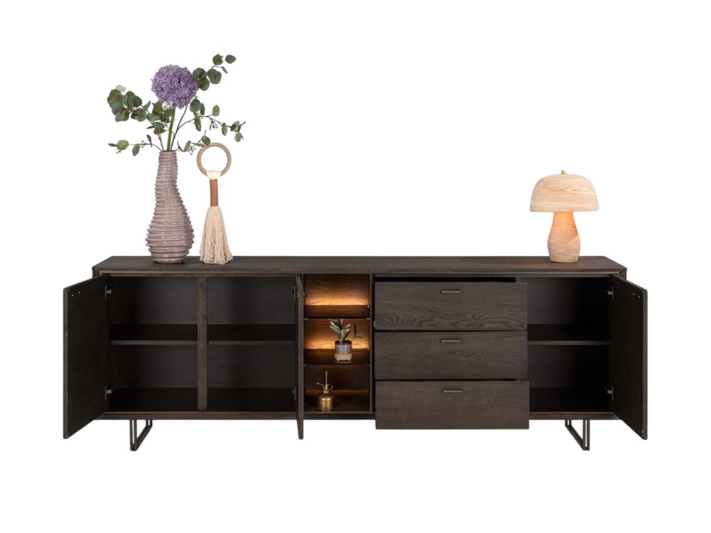 Dressoir MOGAN - Basalt eikenfineer HEH 56725-BAS