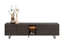 Tv-meubel MOGAN - Basalt eikenfineer HEH 56728-BAS