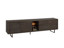 Tv-meubel MOGAN - Basalt eikenfineer HEH 56728-BAS