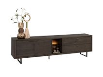 Tv-meubel MOGAN - Basalt eikenfineer HEH 56728-BAS