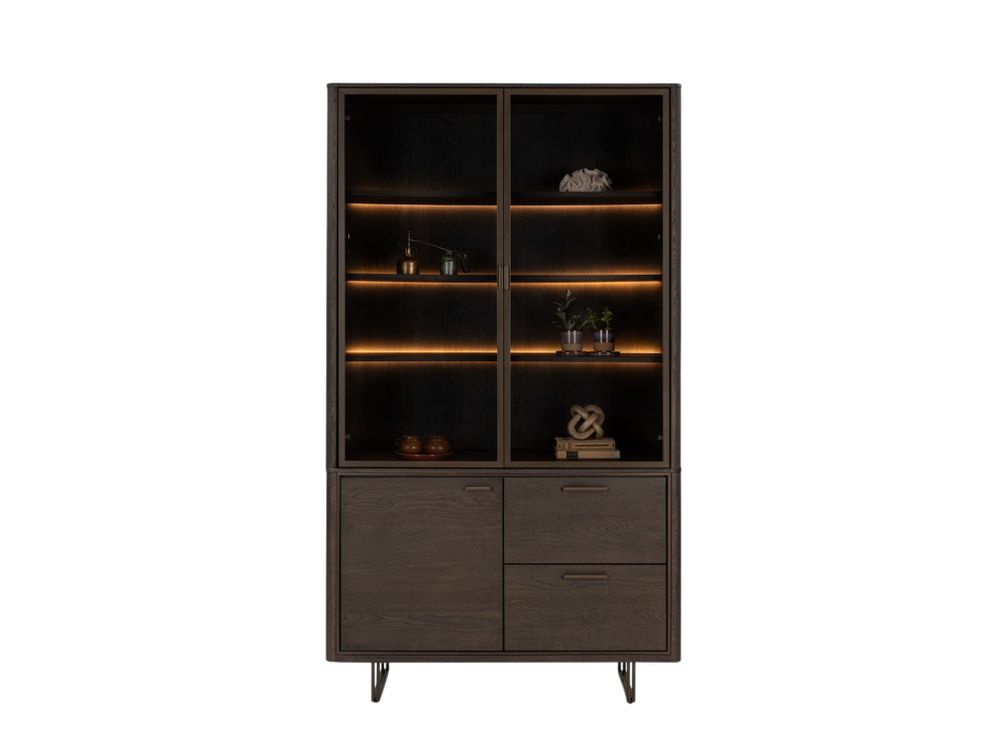 Buffetkast MOGAN - Basalt eikenfineer HEH 56734-BAS