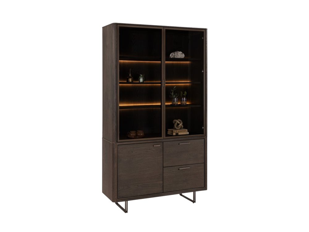 Buffetkast MOGAN - Basalt eikenfineer HEH 56734-BAS