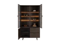 Buffetkast MOGAN - Basalt eikenfineer HEH 56734-BAS