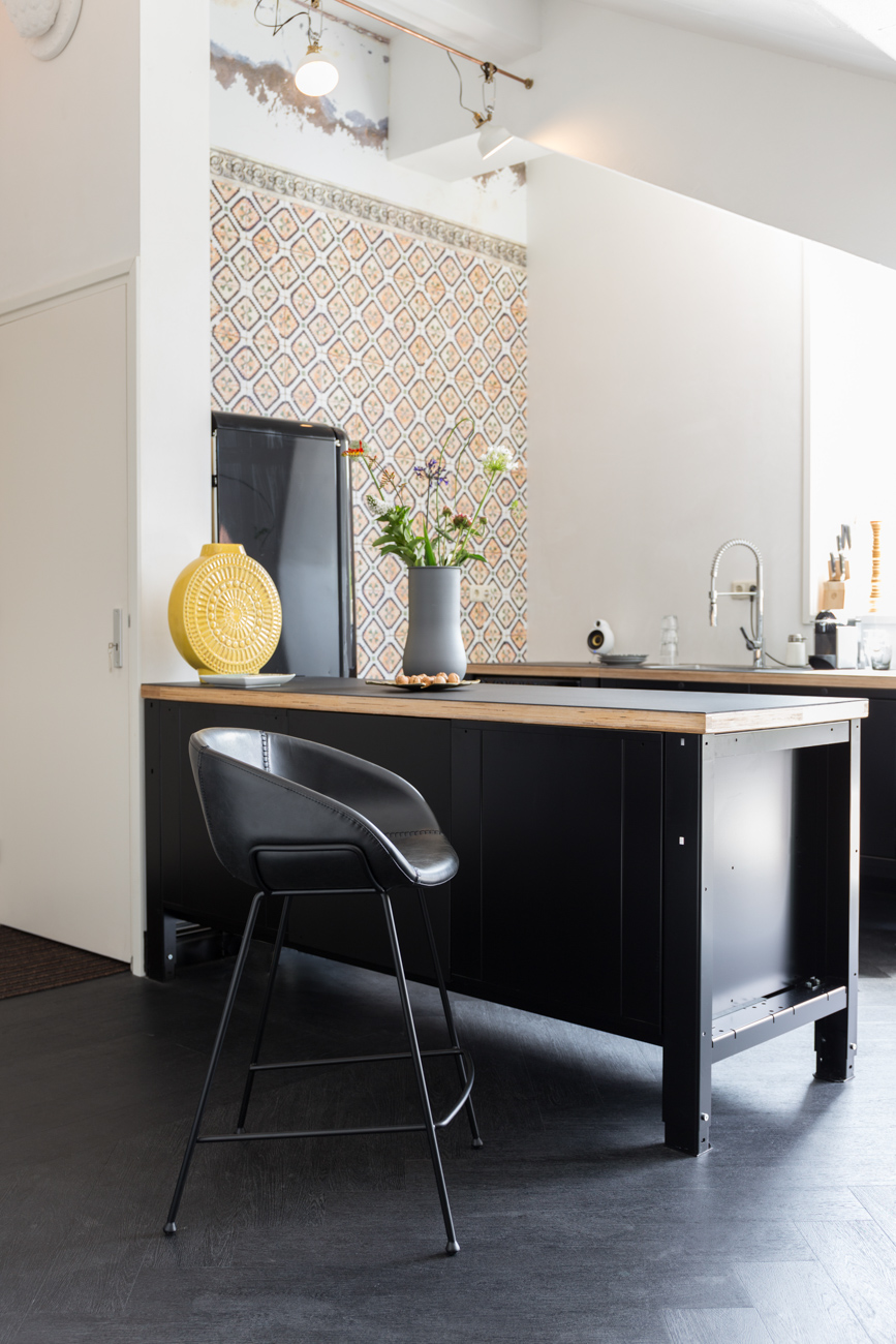 Barstoel FESTON - Grijs