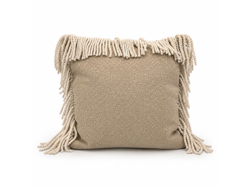 Sierkussen RIVOLI TASSEL - Taupe MNZ MZ2620046