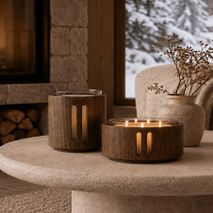 Geurkaars small SCENTED CANDLES - Walnoot MNZ MZ2620067