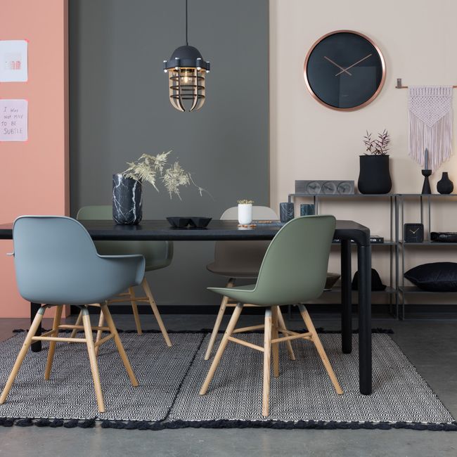Kuipstoel ALBERT - Light Grey