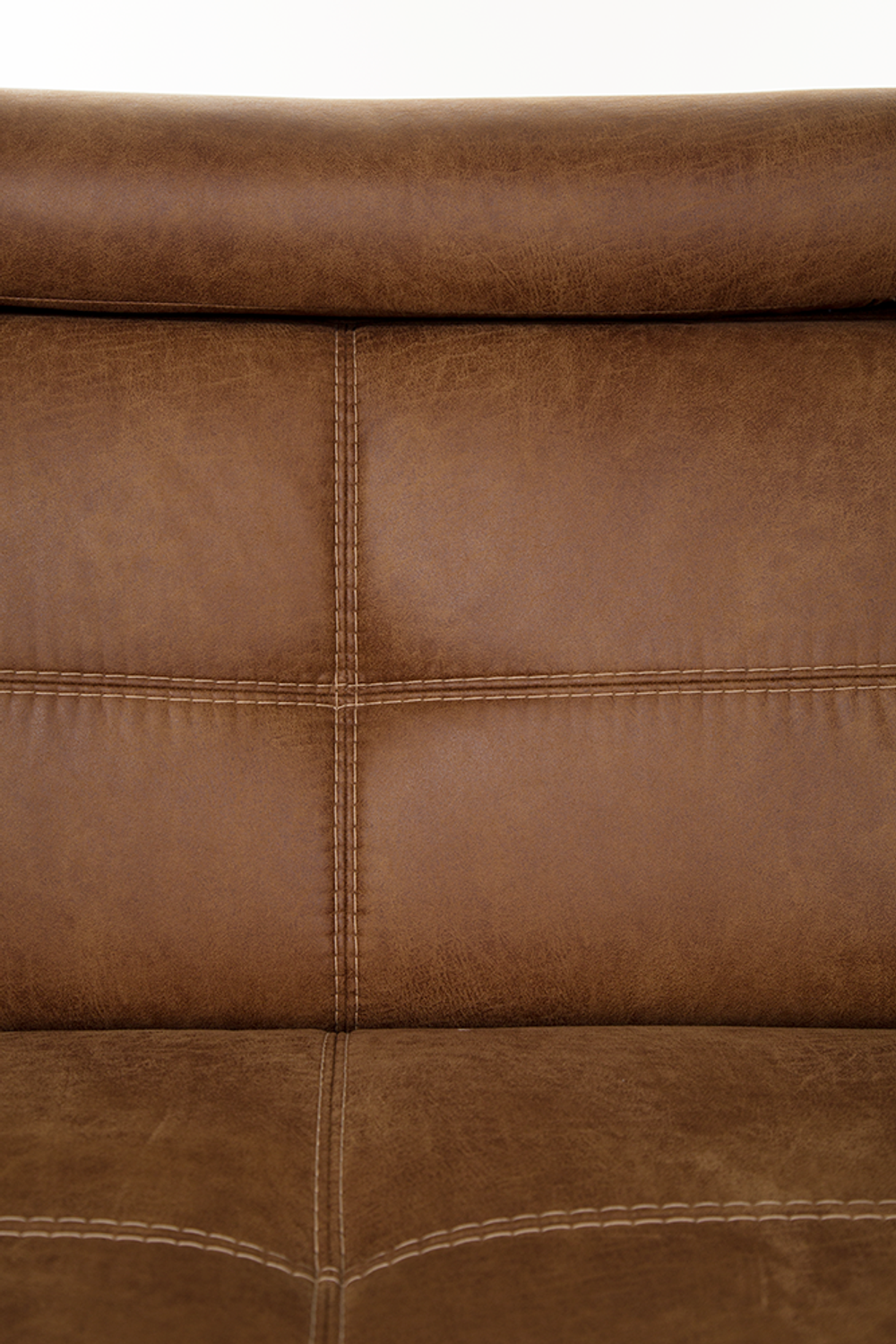 Hoekzetel BALCONY met relax - Sisso cognac HIM BA HKS