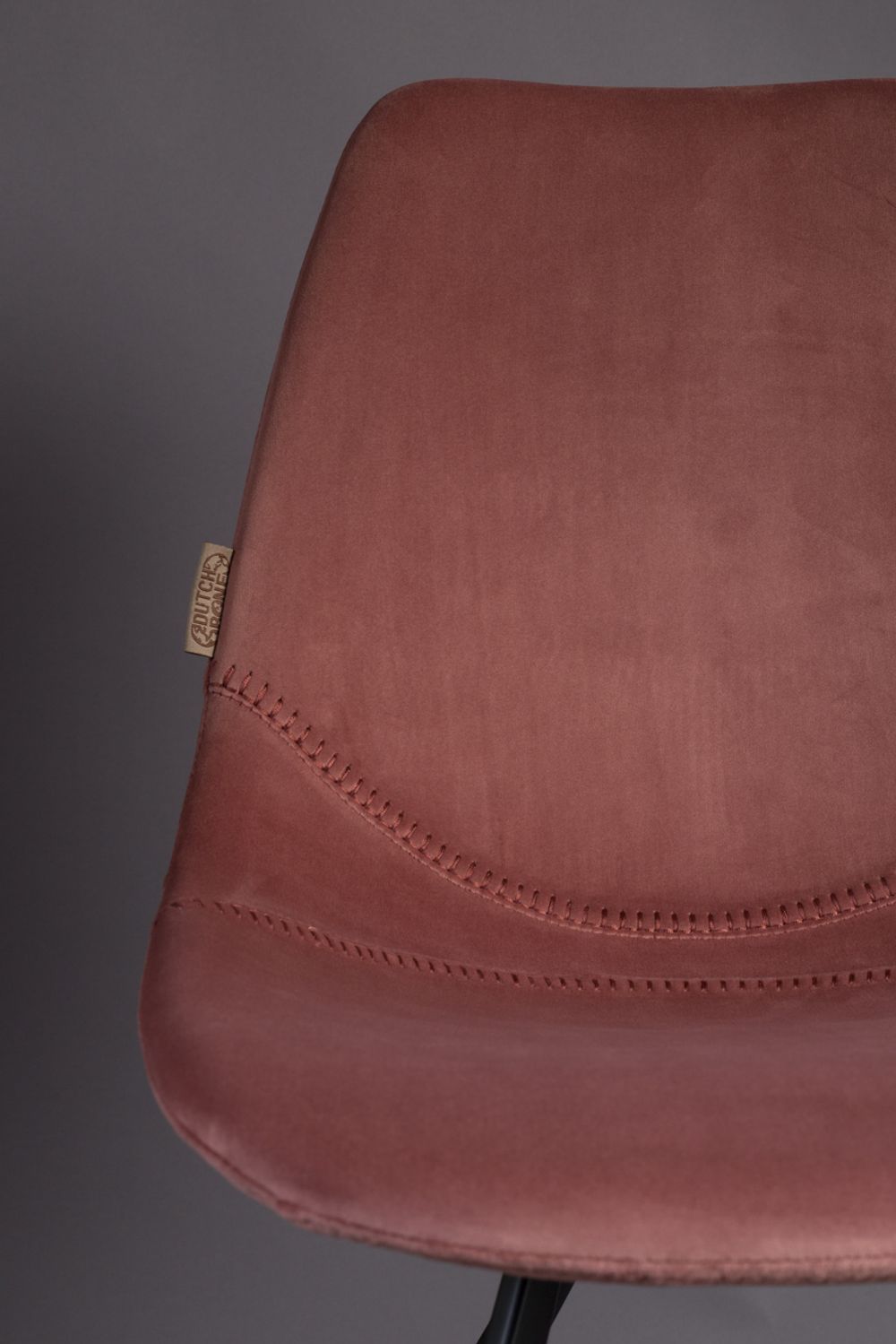 Stoel FRANKY VELVET - Grey ZVR 1100368