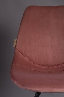 Stoel FRANKY VELVET - Grey ZVR 1100368
