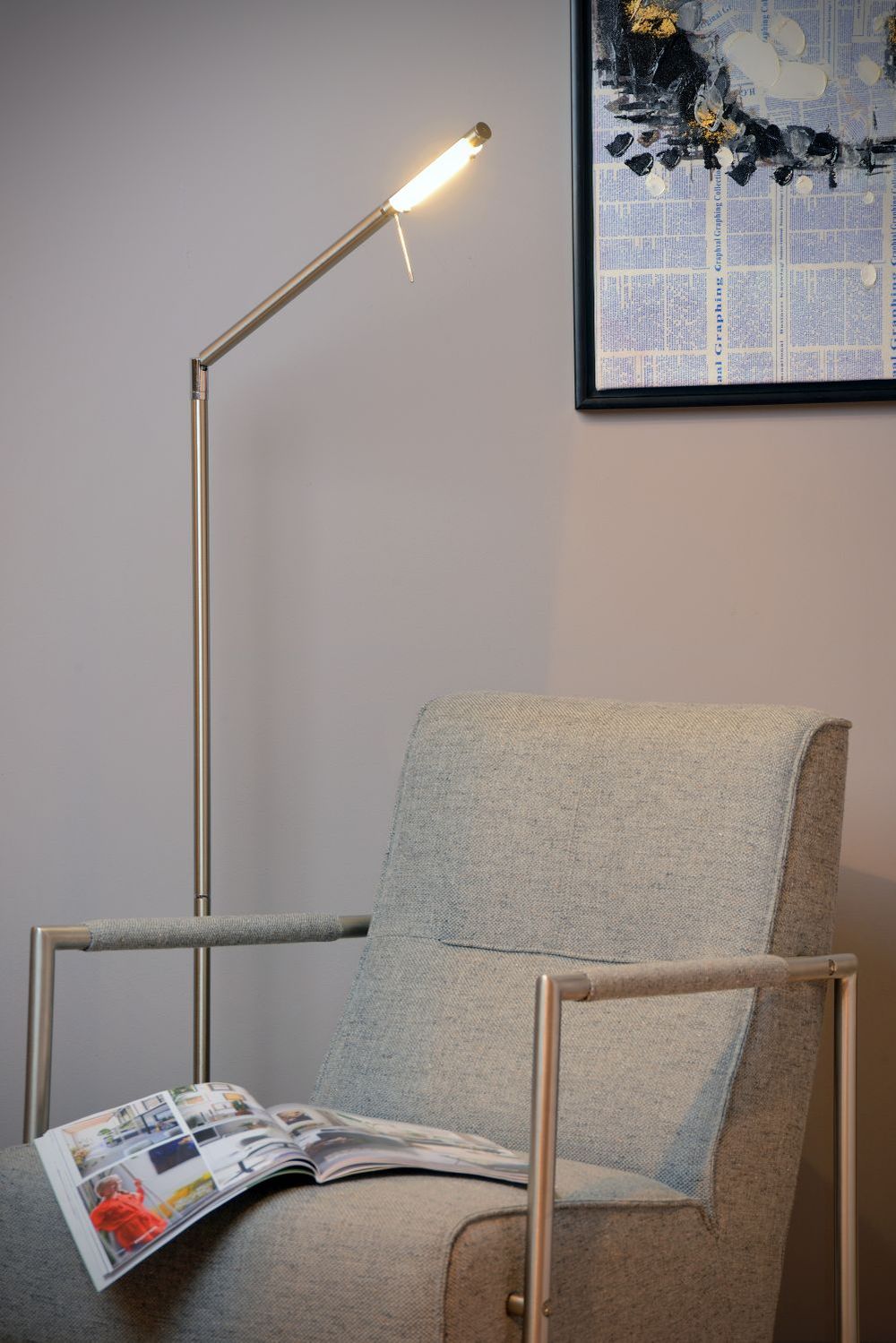 Leeslamp BERGAMO LED - Zwart LCD127190612