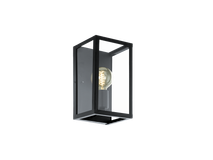 Wandlamp CHARTERHOUSE - Zwart/Glas EGL 49394