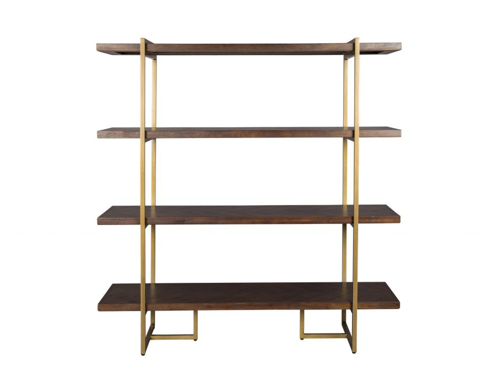 Kast wandrek CLASS - Acacia Wood/Brass ZVR 4200010