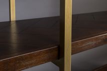 Kast wandrek CLASS - Acacia Wood/Brass ZVR 4200010