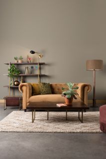 Kast wandrek CLASS - Acacia Wood/Brass ZVR 4200010