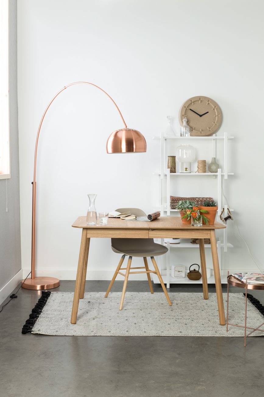 Uitschuifbare tafel GLIMPS - Natural